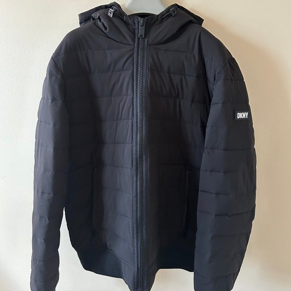 DKNY Men's Small Puffer Jacket - Picture 1 of 2